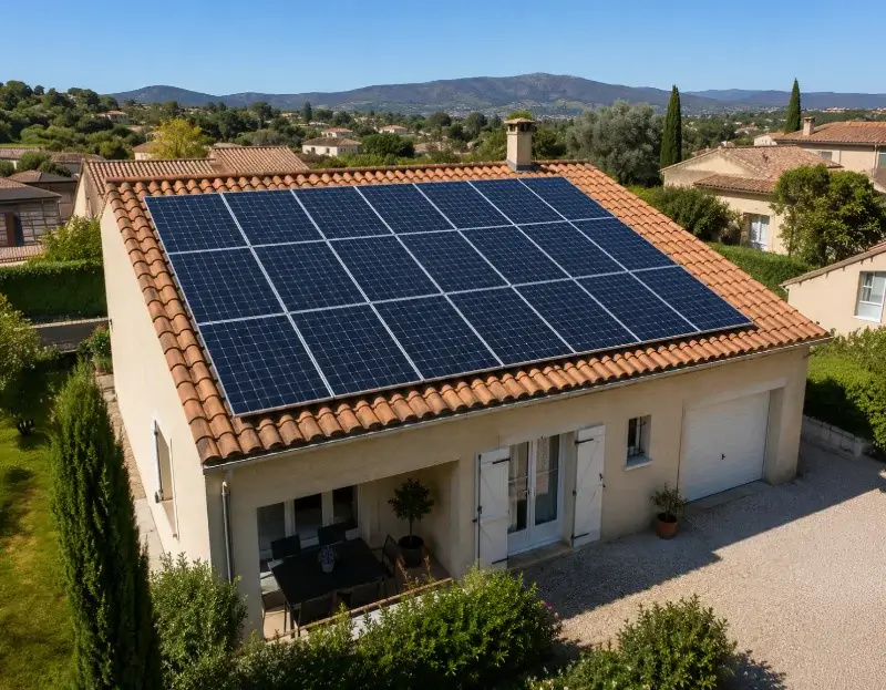Prime à l'autoconsommation panneaux solaires Esparron — aide financière de l'État